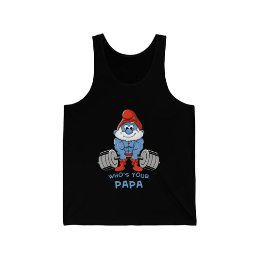 Papa Smurf Jersey Tank