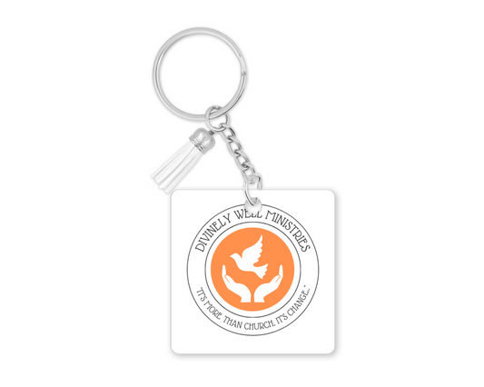 Divinely Well Ministries Key Chain