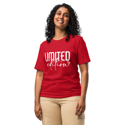 White Limited Edition Unisex t-shirt