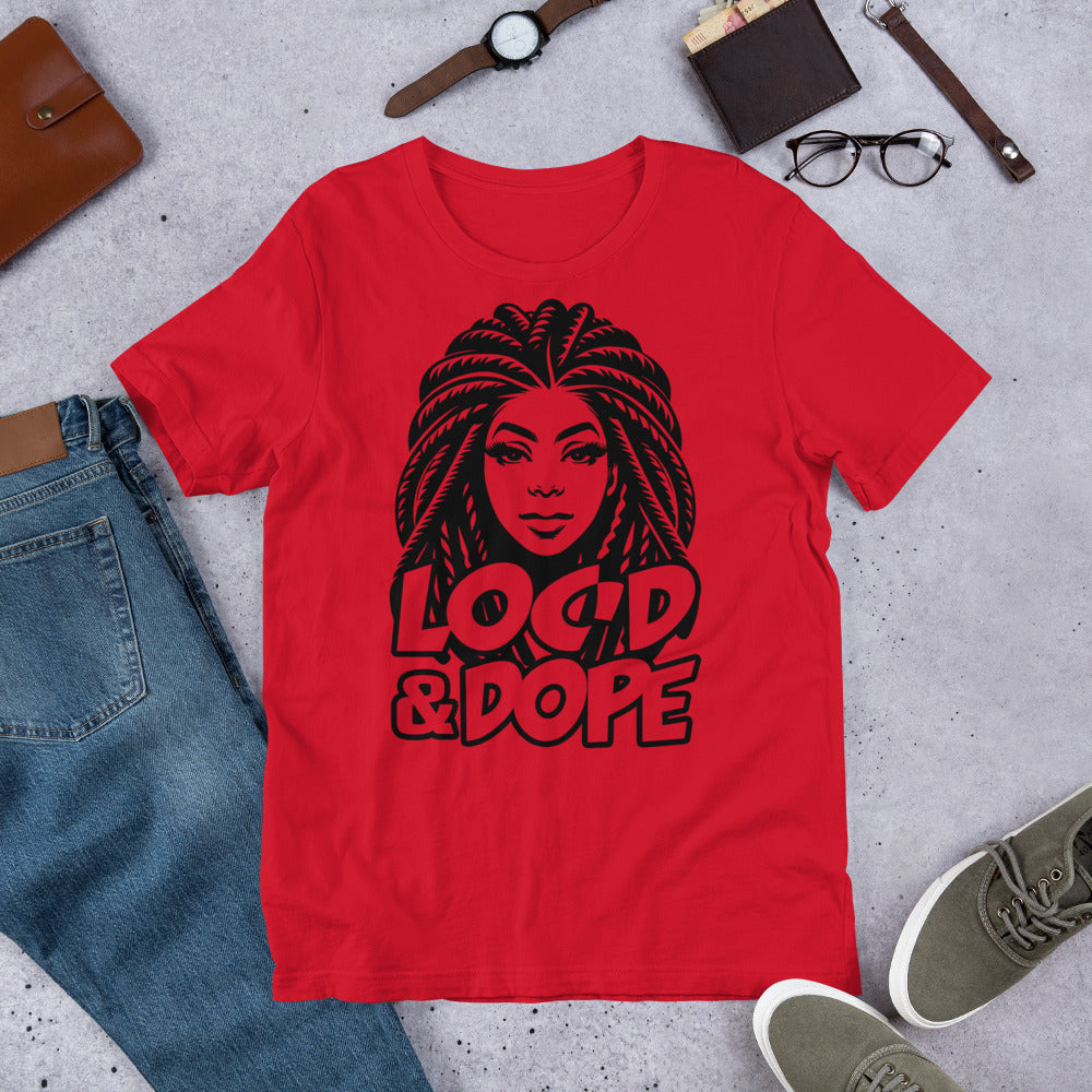 Loc'd & Dope Unisex t-shirt