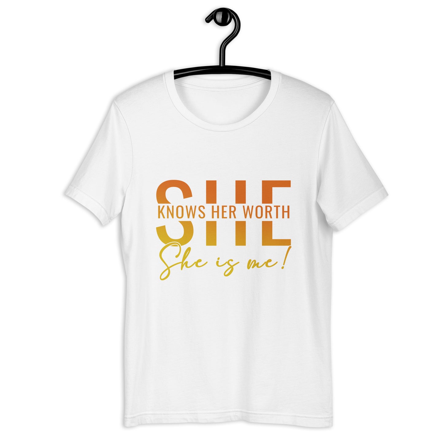 She Knows Her Worth  t-shirt