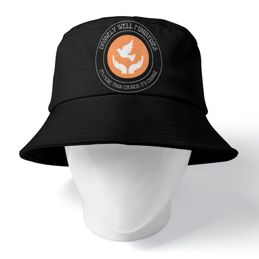 Divinely Well Ministries Double-Side Printing Bucket Hat